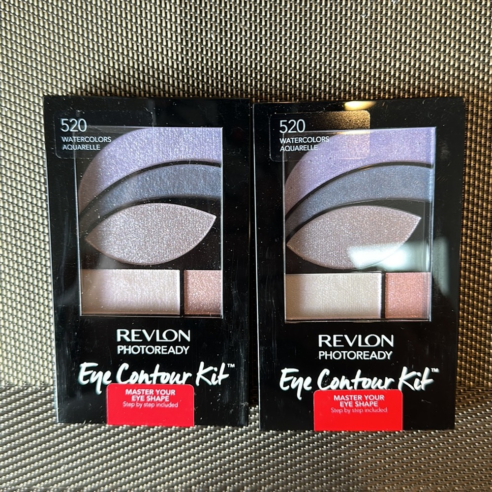 2 revlon makeup eyeshadow palettes